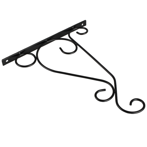 Jingmao wall hanging basket iron wall hanging plant bracket decorative flower pot hook for bird feeder lantern wind chime