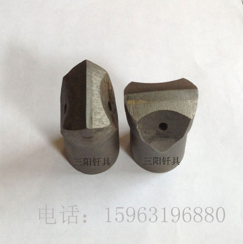 供应Y32风钻头   一字钎头   三阳钻头风钻杆