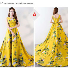 货通天下模特大赛走秀公主嫁衣婚礼服21新款夸张艺考典雅显瘦网红