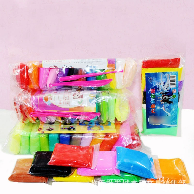 Светлый светлый цвет 12 костюма 6 грязи космоса пластилина грязи цвета глины 24 инструмент загрузки сумки 36 цветов