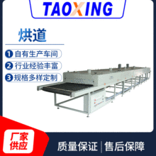 红外线烘道 热风循环网带烘干机 加热蒸汽隧道炉印刷固化设备加工