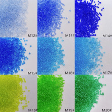 2MM透明玻璃米珠 diy饰品配件 发簪材料手工串珠散珠流苏玻璃米珠