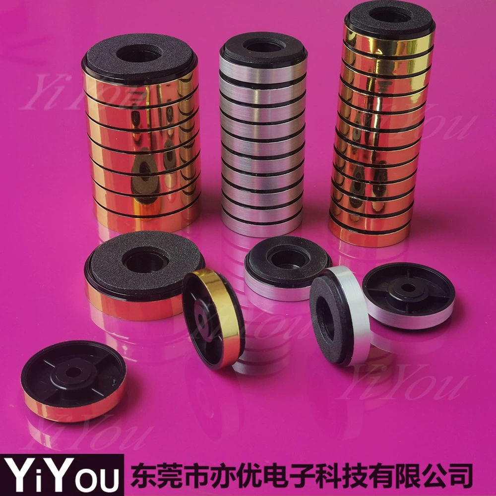 Серебряная подушка для ног EVA Gold Crossing Серебряный край Круглая подушка для ног Динамик Звук Подушка для ног Серебряная подушка для ног Золотая Серебряная подушка для ног