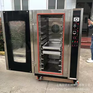 商用大容量多功能电烤炉披萨面包热风全自动燃气烤箱定制Gas oven