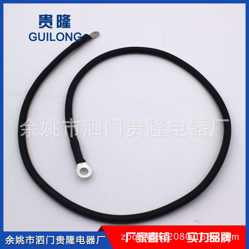 太阳能逆变器用线 机器用线电瓶专用线鱼夹线 电器电源线厂家批发