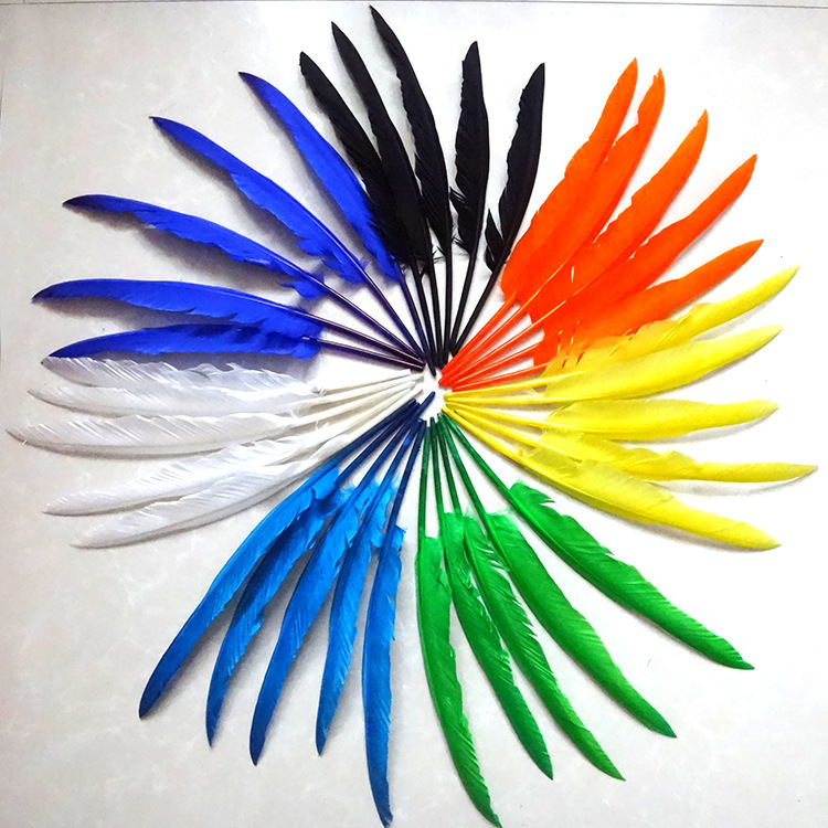 Turkey Feathers, Knife Feathers, Humpback Feathers, DIY Accessories, Hair Ornaments, Accessories, Components Turkey Feathers, Knife Feathers, Humpback Feathers, DIY Accessories, Hair Ornaments, Accessories, Components