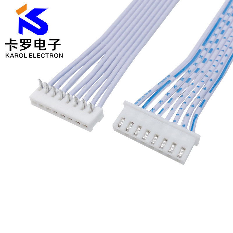 2468排线jc25 jc20间距弯针端子线 pcb控制板双头插头排线端子线