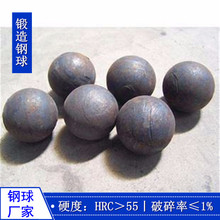 华富钢球厂家60mm锻造钢球钢球 耐研磨热轧球锻球 不破碎实心铁球