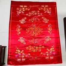 杭州丝绸面料老底子被面结婚喜庆被面厂家批发销售