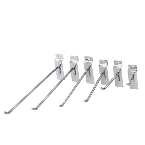 Factory direct sales single line trough plate hook supermarket shelf display hardware hook jewelry accessories metal hook