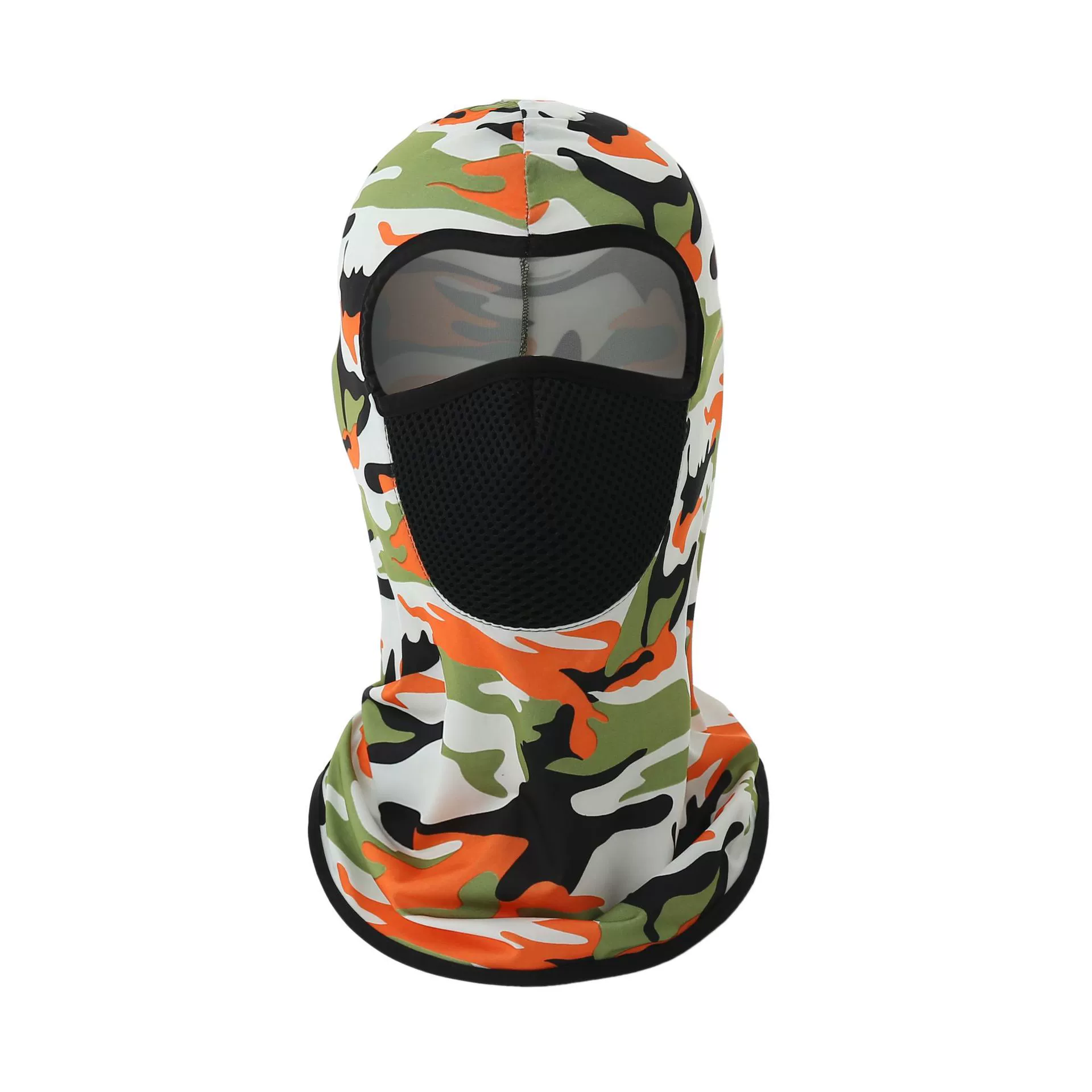 Travel scarf, windproof sports silk mask, sun protection, with neck protection
