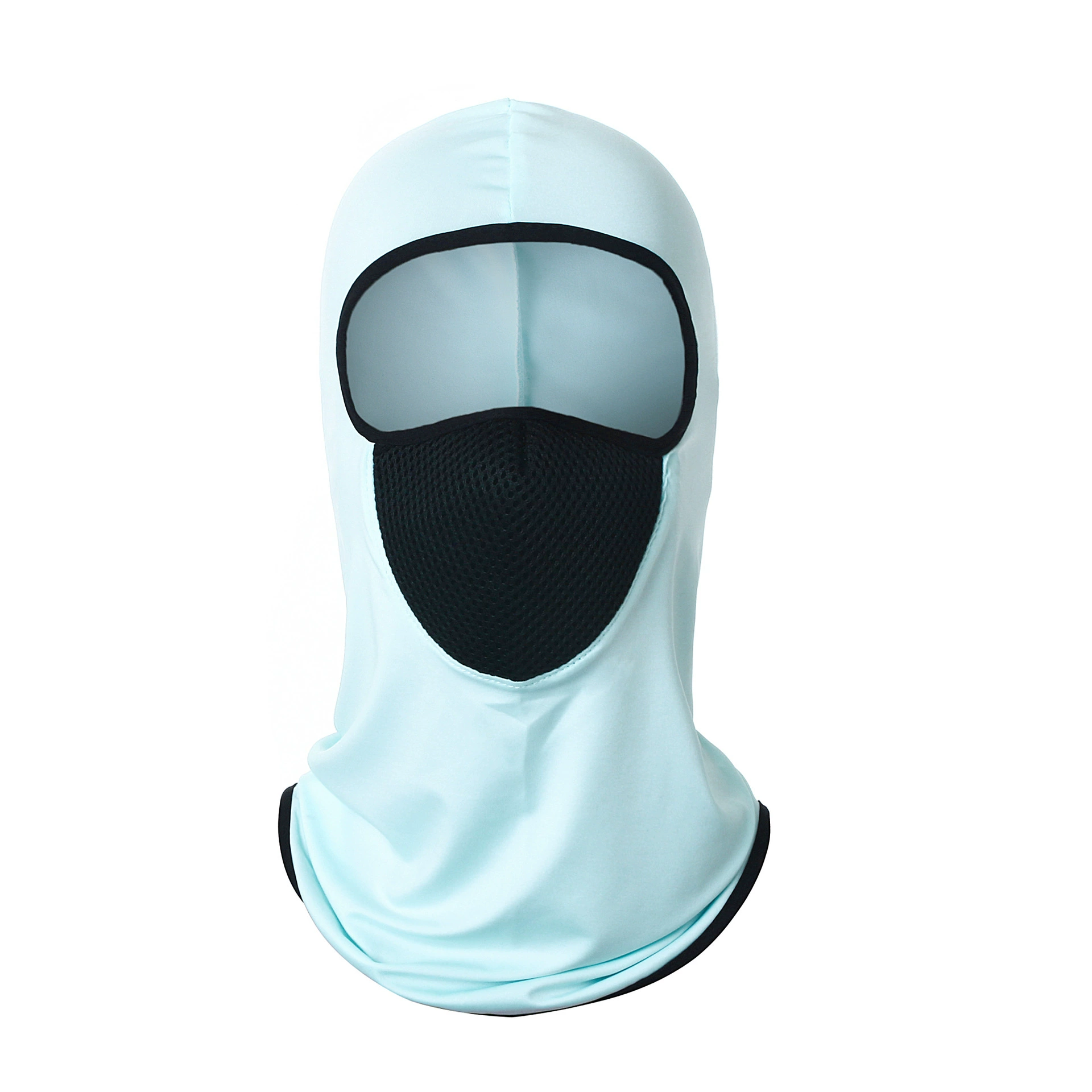 Travel scarf, windproof sports silk mask, sun protection, with neck protection