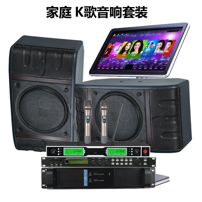 Nuevo SK-100V familia KTV audio juego completo de karaoke reproductor amplificador