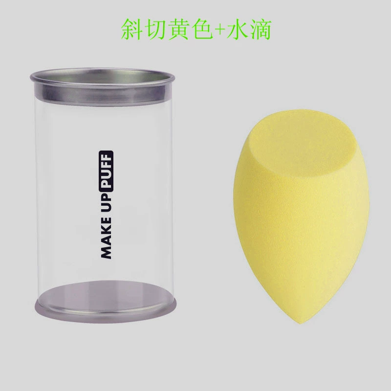 Губка для макияжа Beauty Egg, формы тыква/капля/ломаная, супермягкая, двойного назначения влажная или сухая, прозрачный флакон