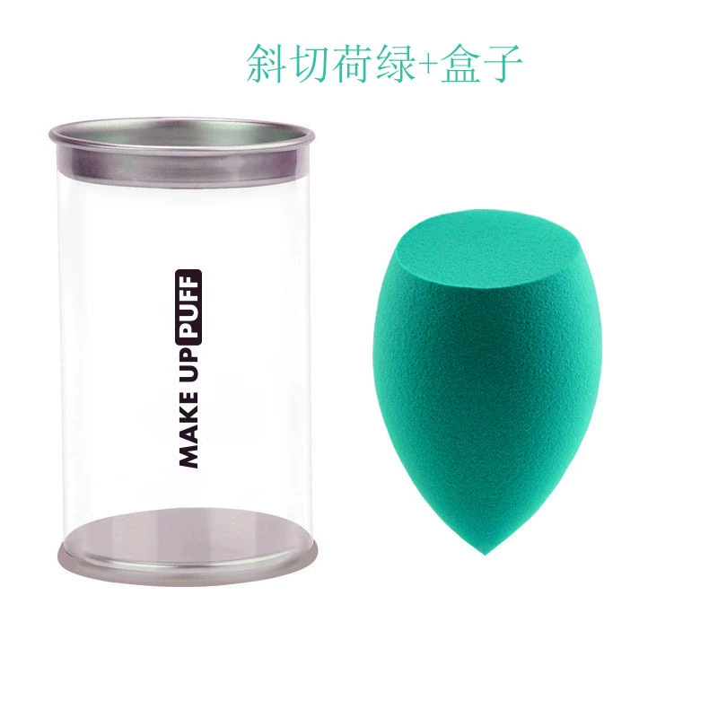 Губка для макияжа Beauty Egg, формы тыква/капля/ломаная, супермягкая, двойного назначения влажная или сухая, прозрачный флакон