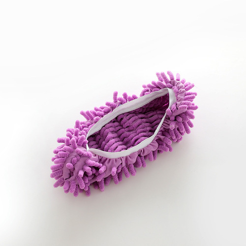 Chenille Lazy Mop Slipper Covers – Removable & Washable Floor Cleaner Slippers – Single Unit Price