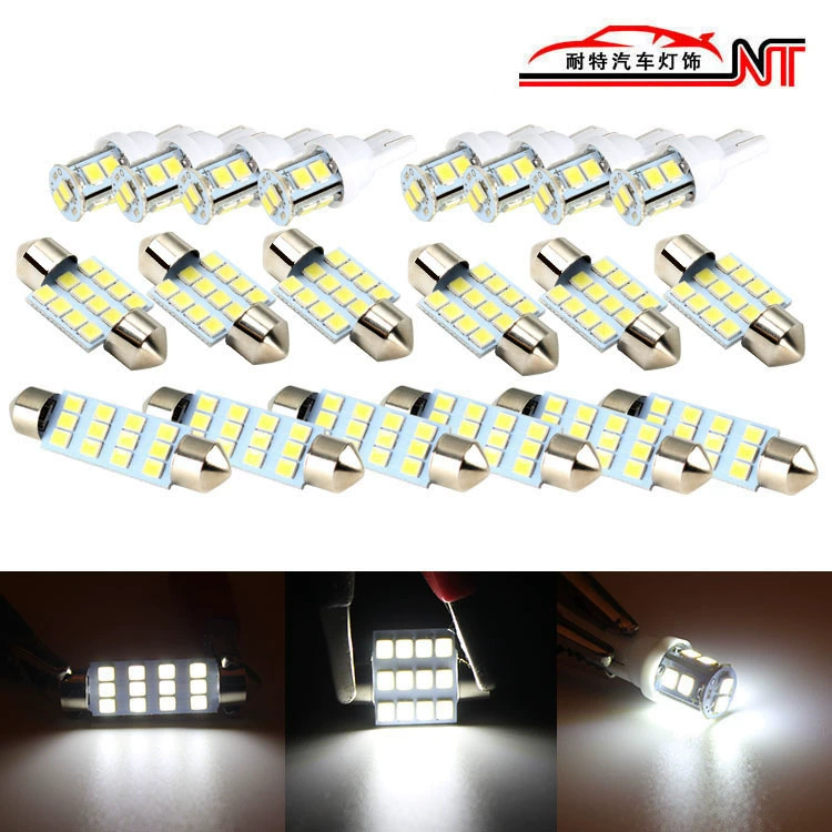 Внешняя торговля автомобильная лампа Гольф Применимая Светодиодная лампа комбинация из 20 предметов Передняя купольная лампа для чтения внутренняя лампа
