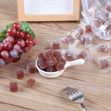 手工精切果汁爆浆葡萄汁软糖338g零食四秀 橡皮糖Q弹网红儿童休闲