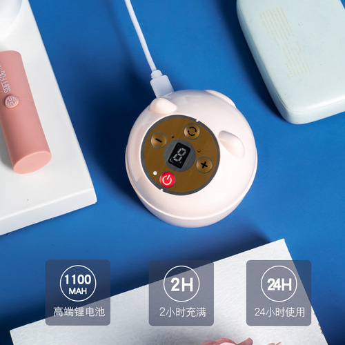 Integrated electric breast pump, large suction bottle, automatic portable breast pump, breast pump