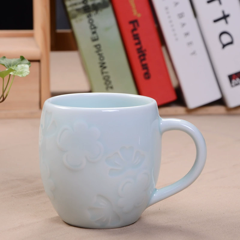 Новая 2014 Pin керамическая чашка рельефная чашка воды Cup оптом