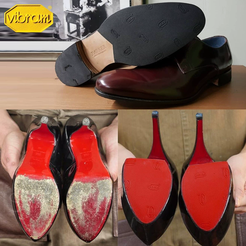 Италия Vibram02373 точечная линия 1.8 мм противоскользящий и тонкий материал подошвы обуви