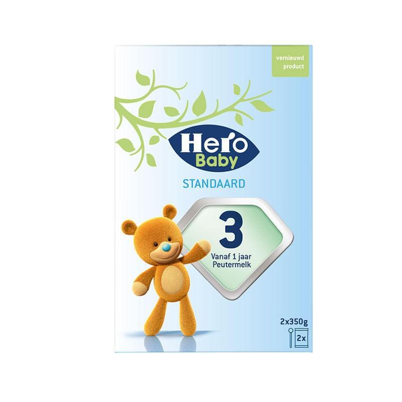 Herobaby Formula Milk Powder Port 1 Section 2 Section 3 Section 4 Section 4 Section 400G Dutch original packaging import 4