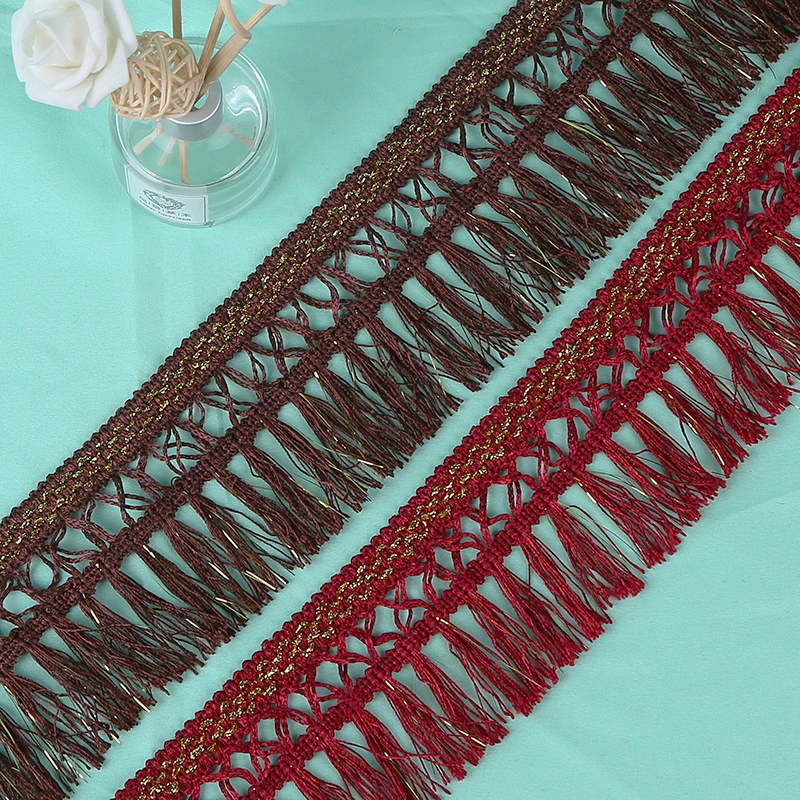 Радуга кружева декоративный пояс висит шип химические волокна занавес кружева аксессуары кружева кисточкой аксессуары