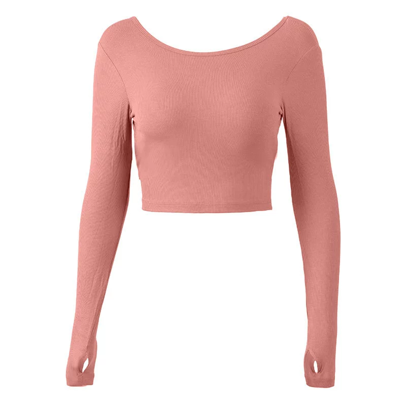 Демисезонная longsleeve, спортивная одежда, подтяжки, топ с чашечками, высокое качество, красивая спина