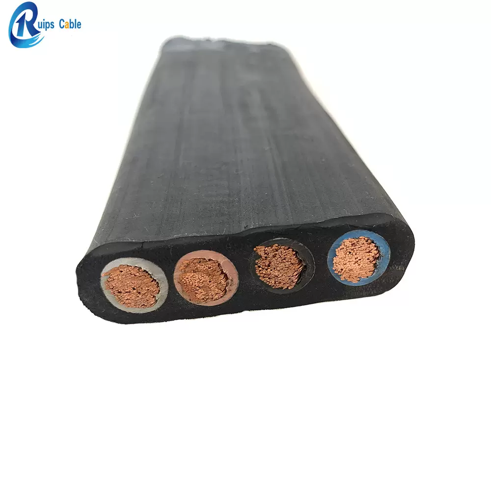 工业电梯行车起重机专用YBF YFFB YGZB YFGB随行扁电缆耐磨