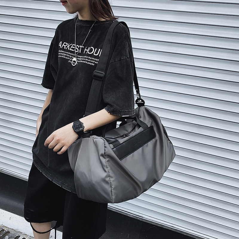 2024 nueva bolsa de viaje de gran capacidad de distancia corta de las mujeres ligero húmedo y seco de separación yoga deportes fitness bolsa bolso de los hombres