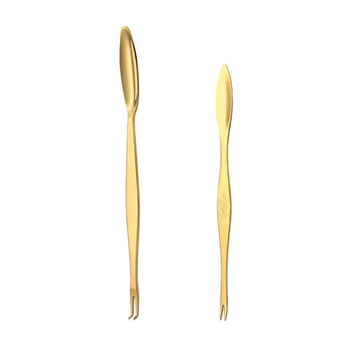 304 stainless steel hairy crab special tools seafood meat spoon fork crab claws crab skewers crab needle gift laser logo