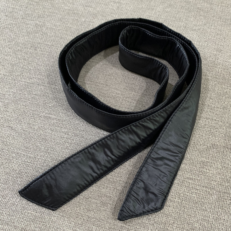 Nuevo cinturón de las mujeres de todo partido abajo chaqueta con cordones de algodón y engrosamiento simple abrigo vinculante arco decorativo sello de la cintura