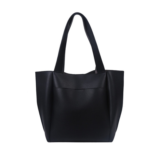 Women's Single Shoulder Bag, Quality Commuter Bag, Soft Leather, European and American Style,  New Arrival, Fashionable and Versatile Hand-held Tote Bag