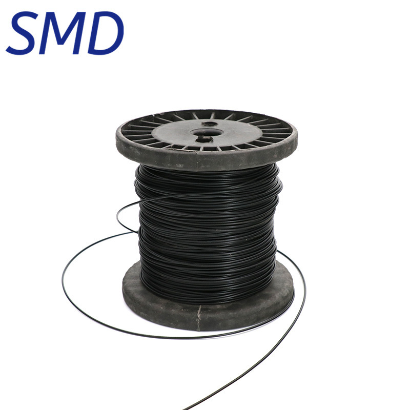 304 stainless steel plastic coated wire rope fishing line coated clothes line grape rack rope black pvc plastic coated wire rope