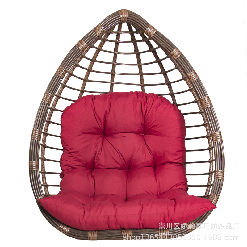 Nido de pájaro radar silla cojín cuna Silla de ratán silla cojín colgante cesta cojín extraíble y lavable cojín colgante silla cojín Amazon