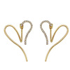 Advanced earrings, retro silver needle from pearl, high-quality style, internet celebrity, silver 925 sample