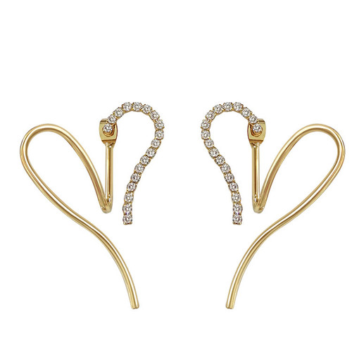 Korean high-end Internet celebrity earrings for women s925 silver needle temperament retro ear jewelry cold style pearl earrings