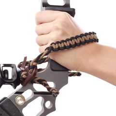 TP311弓箭腕帶腕繩 射箭器材複合反曲迷彩護弓繩廠家直供批發