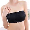 Summer lace tube top, universal bra top, underwear, breast pads, straps, lace dress