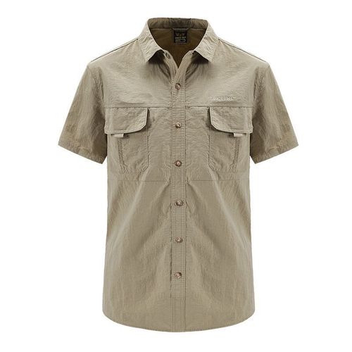 Alibaba.com Men's Long-sleeved Shirt Spring and Summer Outdoor Shirt Quick-drying Men's Plus Size Workwear 102
