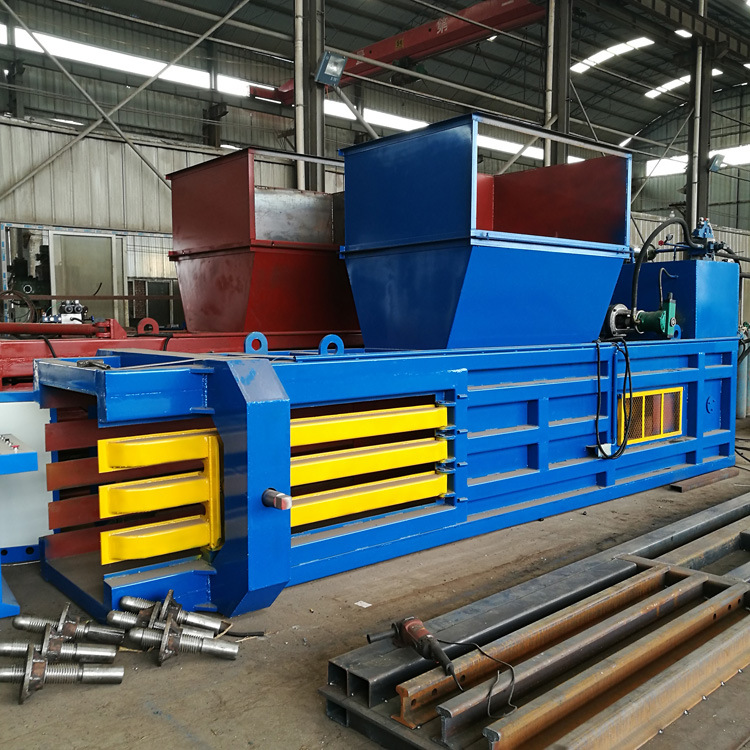 全自动饮料瓶捆扎打包机 卧式液压包装纸盒打包机 废纸箱打包机