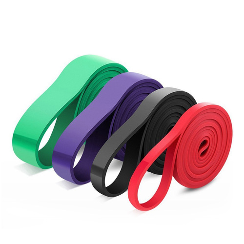 Elastic band fitness men's resistance band strength training women's yoga pull band flat rubber band pull-up assistance