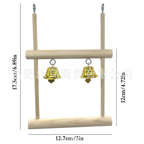 Set of 8 Parrot Toys, Combo Pet Bird Toy Set, Chewing Toy Set