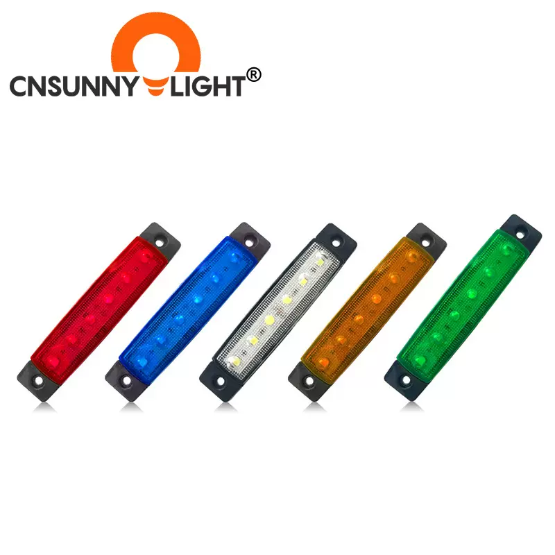 货车LED边灯工程车警示灯LED尾灯卡车示宽灯12V24V信号灯后尾灯