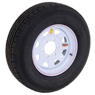 高品质中国造轻卡轮胎195R14C带钢圈 游艇拖车工具拖车万达轻卡轮