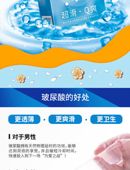 Celebrity Night Water QQ Shuiduoduo Angel Leaf Hyaluronic Acid Condoms 100 Sexy Male Medium Size byt