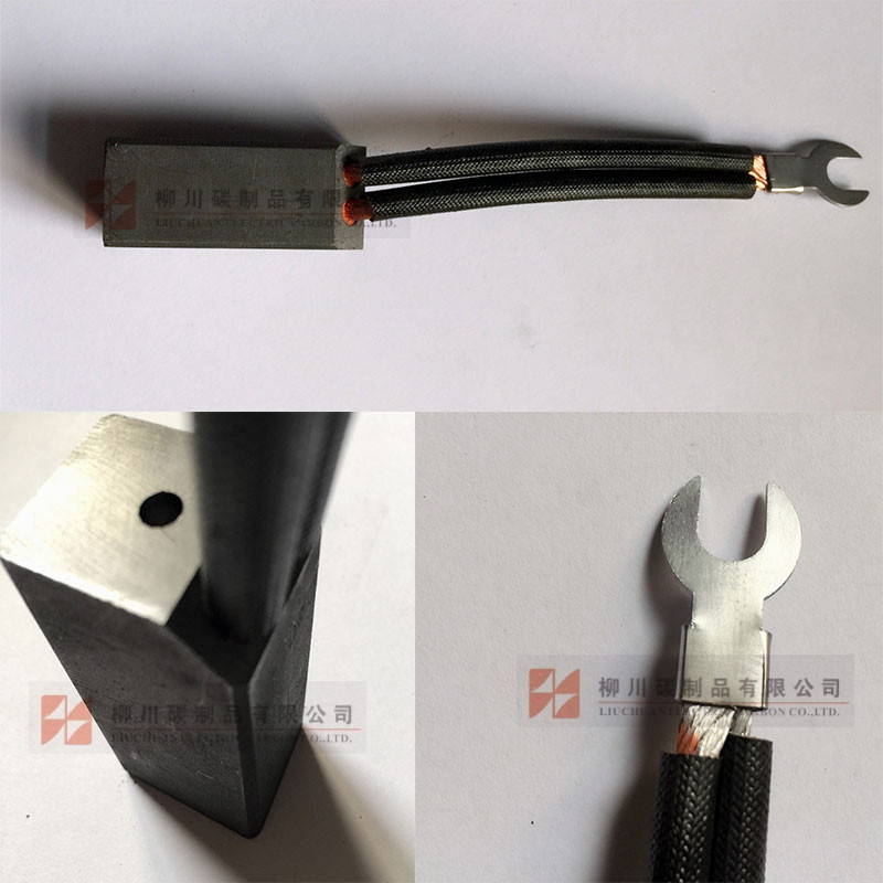 柳川电碳 批发碳刷  国标 D172 D104 25*32*60 T8型 厂家直销