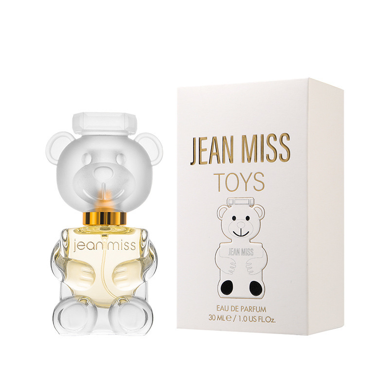 Xiaocheng Yixiang Brand Teddy Bear Women's Perfume Student Bear Baby Long-Lasting Eau De Toilette 30ml Fresh Fragrance