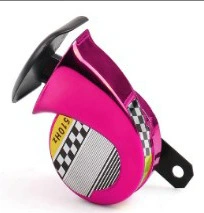 Truck with Baffle Horn, Electric: Car horn/tweeter - rose-red