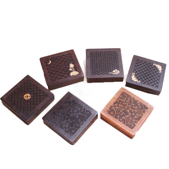Incense burner incense box incense burner Ebony incense burner crafts factory wholesale cultural creative home decoration